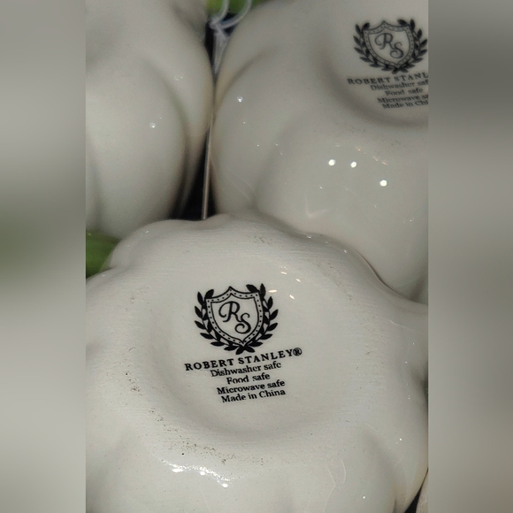 Set Of 8 Robert Stanley Espresso Pumpkin Mugs New - Picture 5 of 8